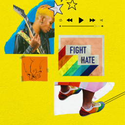 freetoedit pride art nohate collage