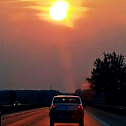 car auto street straße sunset sonnenuntergang autobahn highway freetoedit pccarsphotography carsphotography