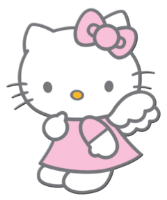 sanrio sanriocore sanrioaesthetic hellokitty hellokittyaesthetic hello kitty aesthetic softcore pink pinkcore cute girly angel angelcore fairy wings wing flying fly angels fairycore cottagecore coquette pastel freetoedit