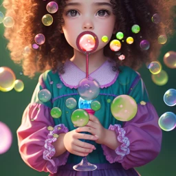 bubbles girl adorablegirl adoreable bubblechallenge freetoedit srcrainbowbubbles rainbowbubbles
