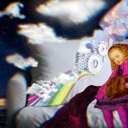 pillow cushion clouds machine dream fantasy freetoedit ircsoftpillow softpillow