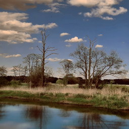 nature landscspe river trees reflection sky skyandclouds scenery beautifulnature myoryginalphoto ladyjane freetoedit