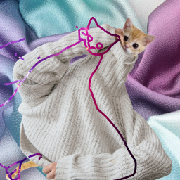 challengeoftheday sweater cat freetoedit ircwhitesweater whitesweater