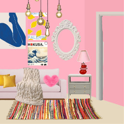 house home decor decorinspo houseinspo eclectic pink freetoedit