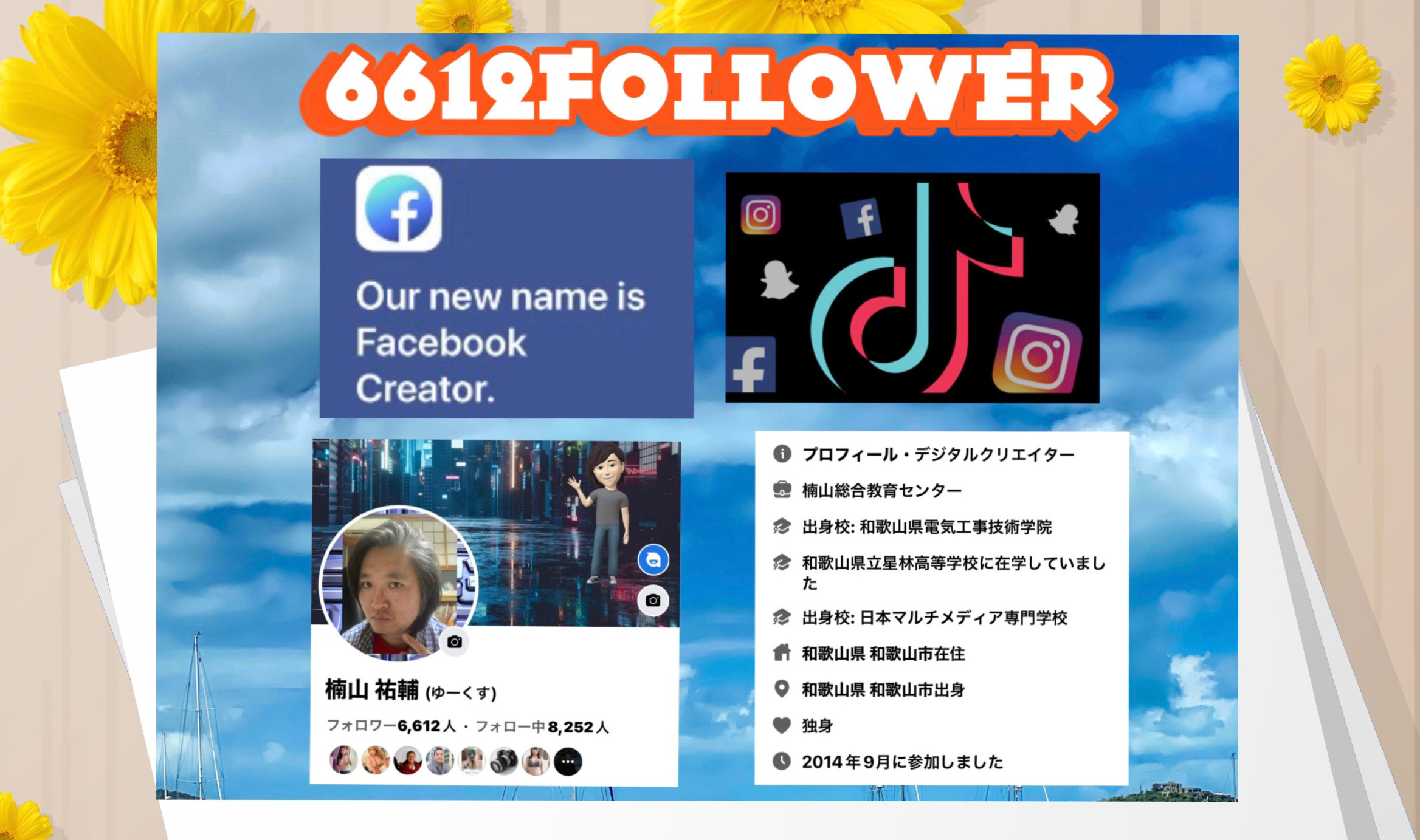 tiktok、instagram