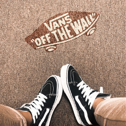 freetoedit vans outfit shoes people footwear sneakers vansoffthewall ad