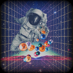 space universe surreal imagination fantasy astronaut aesthetic 90s 80s freetoedit