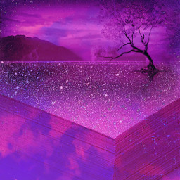 remixit replay edit violet aesthetic glow landscape interesting pink beauty picsarteffects freetoedit