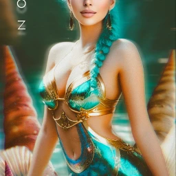 beauty mermaid fantasy fantasygirl fantasycreatures ircseashells seashells picsartedit picsarteffects freetoedit