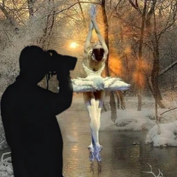 challenge picsartchallenge winter nature beauty ballerina paulacypt freetoedit ircphotographerssilhouette photographerssilhouette