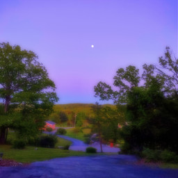 myphotography moon purpleaesthetic evening night