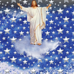 jesus stars heiscoming honeymg444 freetoedit srcstarballoonsoverlay starballoonsoverlay