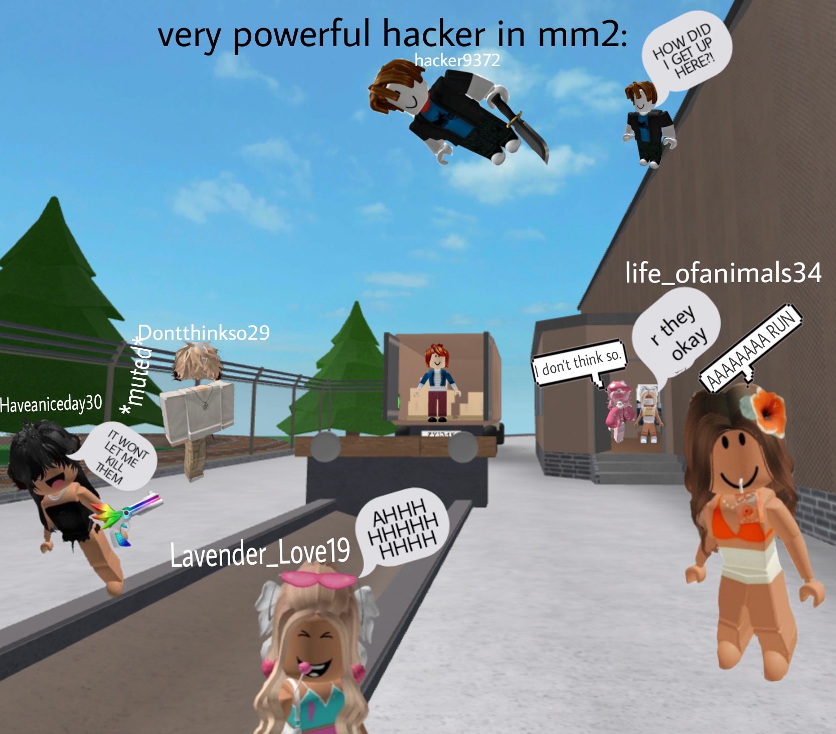 Roblox Hackers GIF - Roblox Hackers Crybabies - Discover & Share