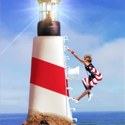 lighthouse woman fullbody rocks sea picsarteffects picsartedit picsartelements visualart imagination ircpackagedesign packagedesign freetoedit