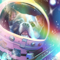 puppy animal dog astron astronaut freetoedit fcpets pets