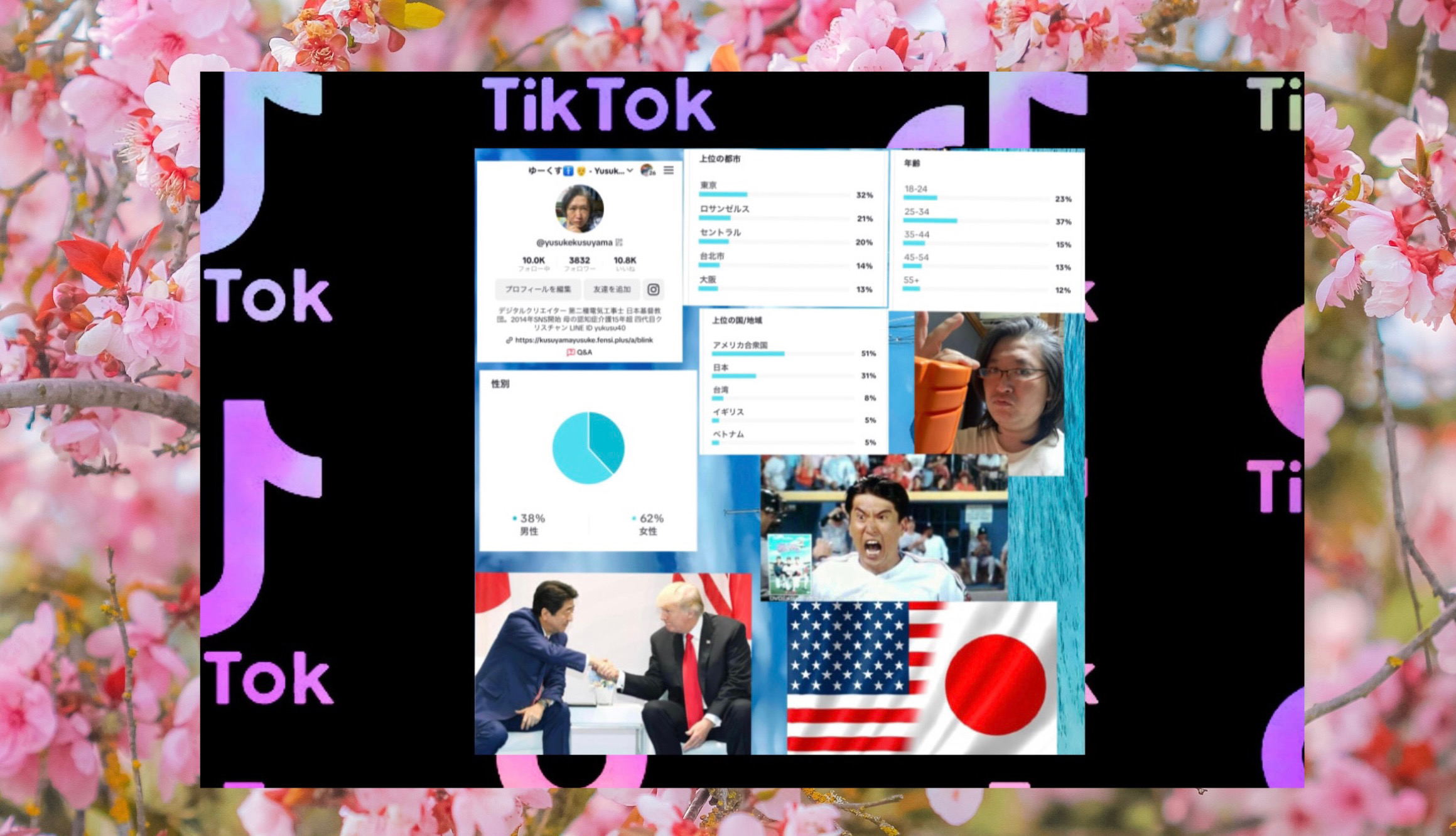 image、tiktok