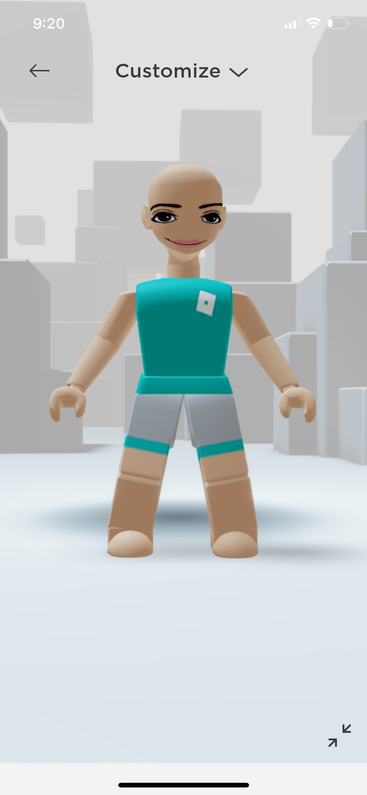 bald roblox avatar girl