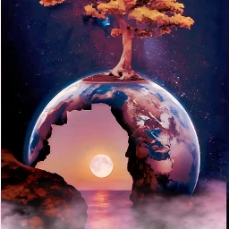 nature animal beauty earth trees planet universe space surreal planets astronaut freetoedit ecsolarsystemplanets solarsystemplanets