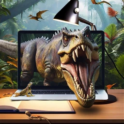 freetoedit dinosaur jungle fantasyart jurassicpark dinosaurs trex ircdigitalnomadlifestyle digitalnomadlifestyle