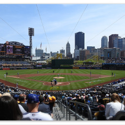 myphoto myphotography attheballpark atthegame mlb baseball architecture baseballcathedral pncpark pittsburgh pennsylvania pittsburghpirates vs losangelesdodgers afternoonvibes beautifulday frommyseat mlbphotography travelphography bordered