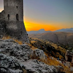 freetoedit roccacalascio mountains castle pctravel travel
