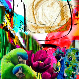freetoedit love abstract collageart modernart popart mydesign aifozart colorful magical fantasy