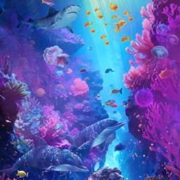 ocean sea sharks dolphins fish jellufish astronaut universe underwater underwaterbeauty underthesea dolphin shark fishes water coolbackground tropical landscape magical stardust cosmos realistic coral corals waterbackground freetoedit srcgoldfishglow goldfishglow