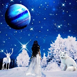 freetoedit planet earth snow snowqueen ecsolarsystemplanets solarsystemplanets
