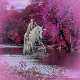 masterremasters masteroftheweek unicorn girl woman fantasy fantasyart imagination freetoedit