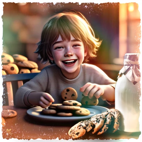 #child,#cookies,#cookie,#milk,#katyarts,#freetoedit,#ircchocolatechipcookies,#chocolatechipcookies
