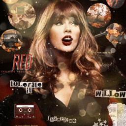 taylorswift fall autumn collage aesthetic tolerateit red willow champagneproblems candle wildestdreams newspaper pumpkin freetoedit