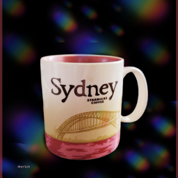 picsartchallenge challenge madewithpicsart myentry colorful coffee coffeecup cup starbucks sydney srcrainbowstains rainbowstains freetoedit
