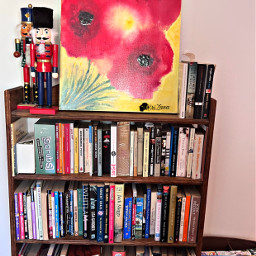 freetoedit inside interior indoor bookstore books bookshelf design portrait painting
