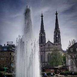 church fountain city hometown photography freetoedit