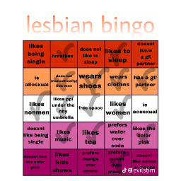 freetoedit bingotemplate template lesbian wlw sapphic shetheylesbian lesbianpride lgbtq