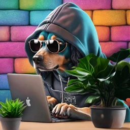 freetoedit dog puppy gamer gaming videogame hacker ircdigitalnomadlifestyle digitalnomadlifestyle