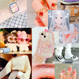 freetoedit aesthetic edit nails converse sanrio phone eyes applewatch rings shoes airpodspro anime
