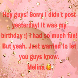 freetoedit birthday party note fyi fypシ fyp balloons melina fun yay yeah yesterday soexciting