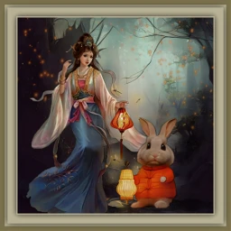 bunny rabbit chinesenewyear chinesehoroscope storytelling freetoedit irclunarnewyear2023 lunarnewyear2023